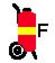 IMO Symbol for wheeled fire extinguisher